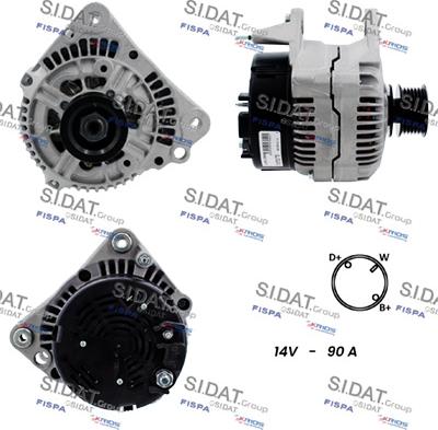 Fispa A12BH1280A2 - Alternatore www.autoricambi360.it