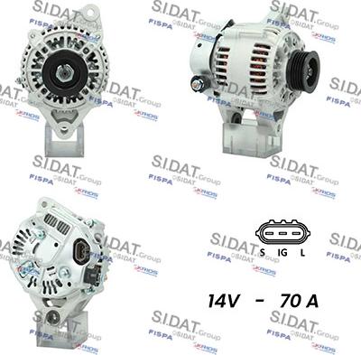 Fispa A12DE0483A2 - Alternatore www.autoricambi360.it