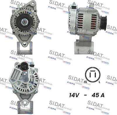 Fispa A12DE0482A2 - Alternatore www.autoricambi360.it