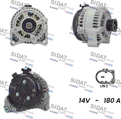 Fispa A12DE0517A2 - Alternatore www.autoricambi360.it