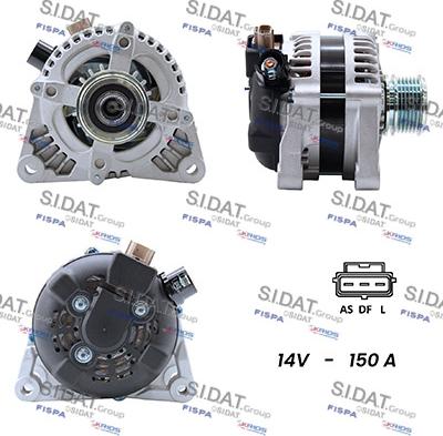 Fispa A12DE0006A2 - Alternatore www.autoricambi360.it