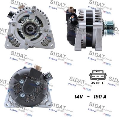 Fispa A12DE0006 - Alternatore www.autoricambi360.it