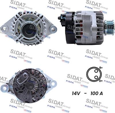 Fispa A12DE0081A2 - Alternatore www.autoricambi360.it