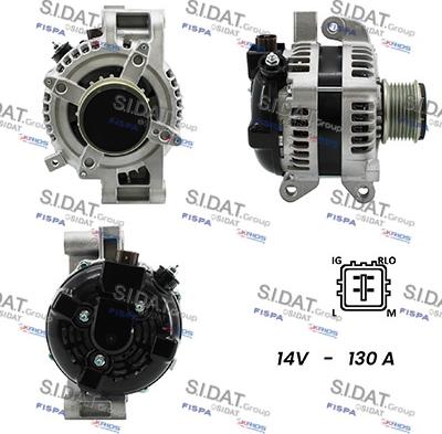 Fispa A12DE0119A2 - Alternatore www.autoricambi360.it