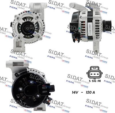 Fispa A12DE1308A2 - Alternatore www.autoricambi360.it