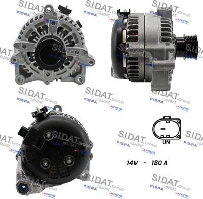 Fispa A12DE1235 - Alternatore www.autoricambi360.it