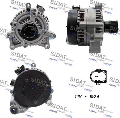 Fispa A12DE1236 - Alternatore www.autoricambi360.it