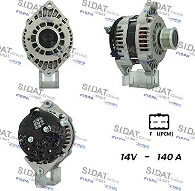 Fispa A12DR0444 - Alternatore www.autoricambi360.it