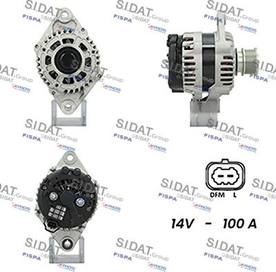 Fispa A12DR0352A2 - Alternatore www.autoricambi360.it