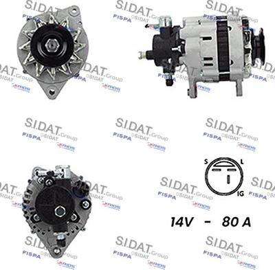 Fispa A12HT0649A2 - Alternatore www.autoricambi360.it