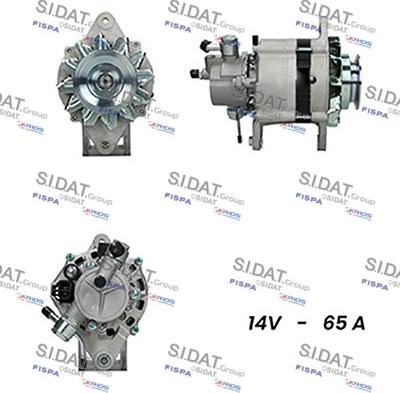 Fispa A12HT0657A2 - Alternatore www.autoricambi360.it
