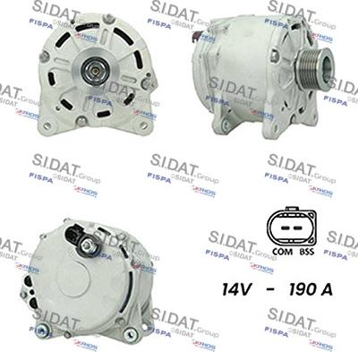 Fispa A12HT0831A2 - Alternatore www.autoricambi360.it