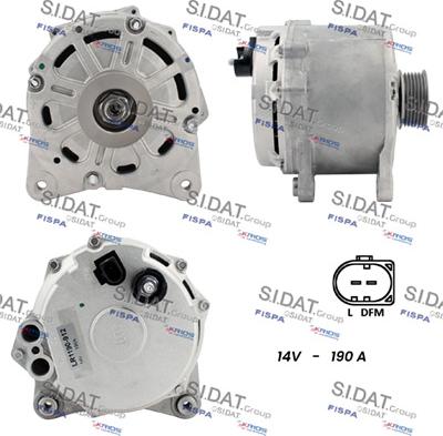 Fispa A12HT0832 - Alternatore www.autoricambi360.it