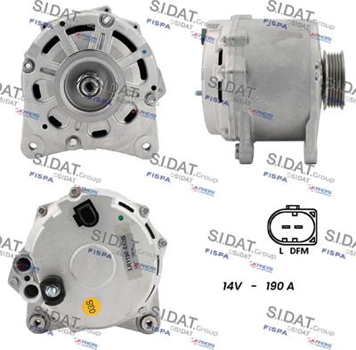 Fispa A12HT1259 - Alternatore www.autoricambi360.it