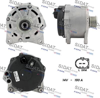 Fispa A12HT1258 - Alternatore www.autoricambi360.it