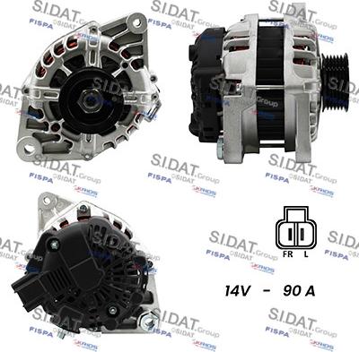 Fispa A12HY0166 - Alternatore www.autoricambi360.it