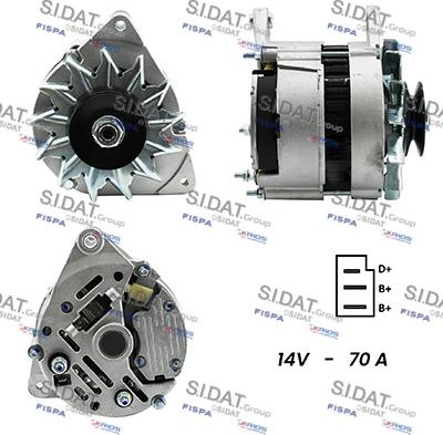 Fispa A12LU0026A2 - Alternatore www.autoricambi360.it