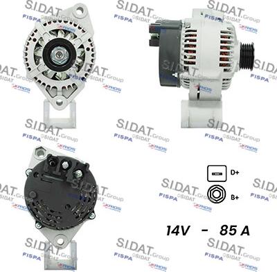 Fispa A12MA0914A2 - Alternatore www.autoricambi360.it