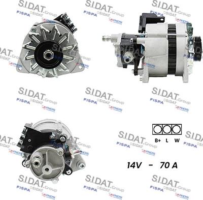 Fispa A12MA0089A2 - Alternatore www.autoricambi360.it