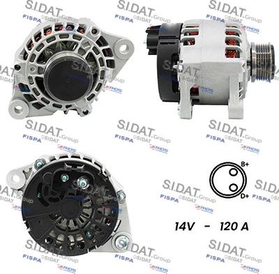 Fispa A12MA0032A2 - Alternatore www.autoricambi360.it