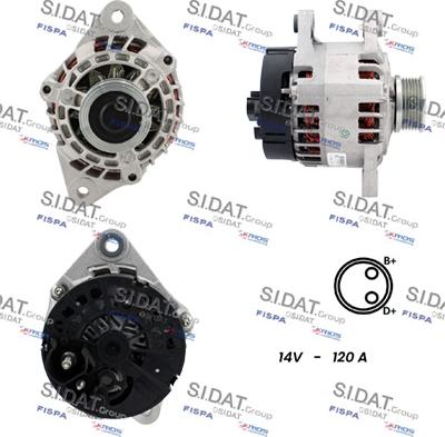 Fispa A12MA0032 - Alternatore www.autoricambi360.it