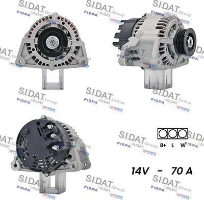 Fispa A12MA1039A2 - Alternatore www.autoricambi360.it