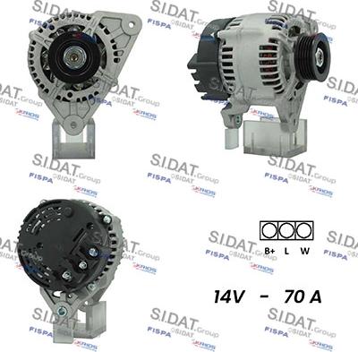 Fispa A12MA1036A2 - Alternatore www.autoricambi360.it
