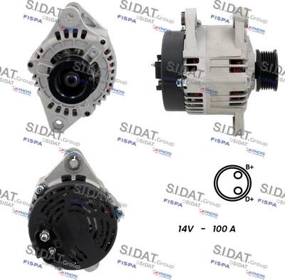 Fispa A12MA1196A2 - Alternatore www.autoricambi360.it