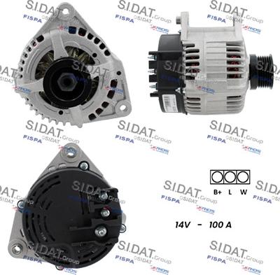 Fispa A12MA1286A2 - Alternatore www.autoricambi360.it