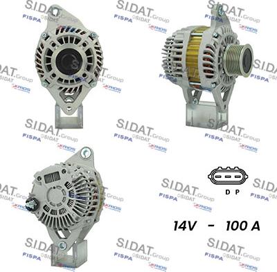 Fispa A12MH0655A2 - Alternatore www.autoricambi360.it