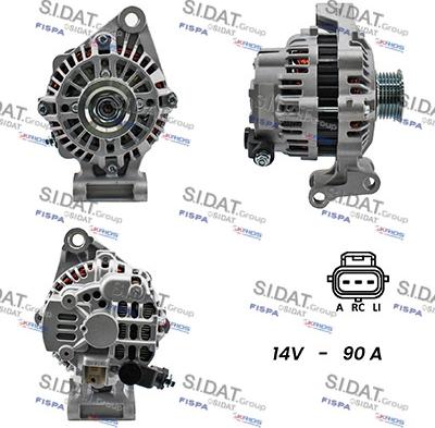 Fispa A12MH0158A2 - Alternatore www.autoricambi360.it