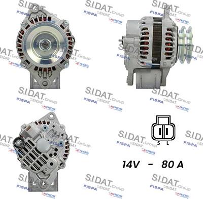 Fispa A12MH0164A2 - Alternatore www.autoricambi360.it