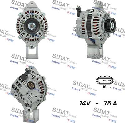 Fispa A12MH0371 - Alternatore www.autoricambi360.it