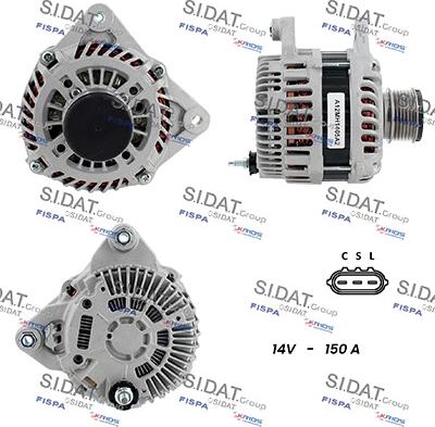 Fispa A12MH1405A2 - Alternatore www.autoricambi360.it