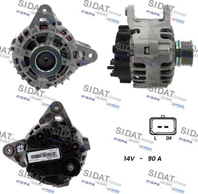 Fispa A12VA0425 - Alternatore www.autoricambi360.it