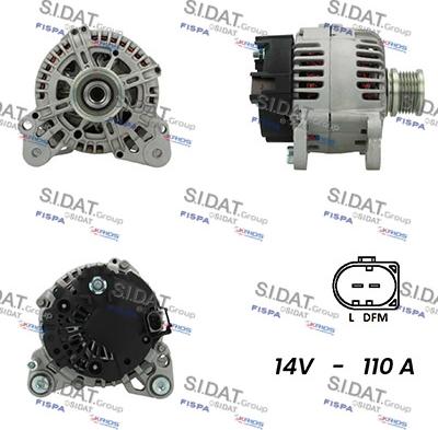 Fispa A12VA0531A2 - Alternatore www.autoricambi360.it