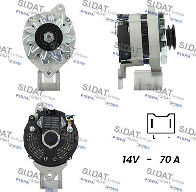 Fispa A12VA0571A2 - Alternatore www.autoricambi360.it