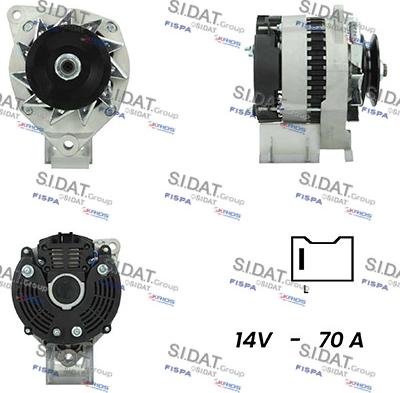 Fispa A12VA0617A2 - Alternatore www.autoricambi360.it