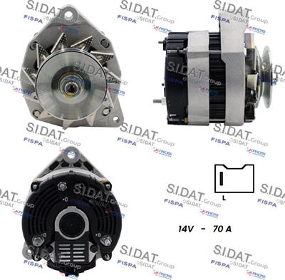 Fispa A12VA0617 - Alternatore www.autoricambi360.it