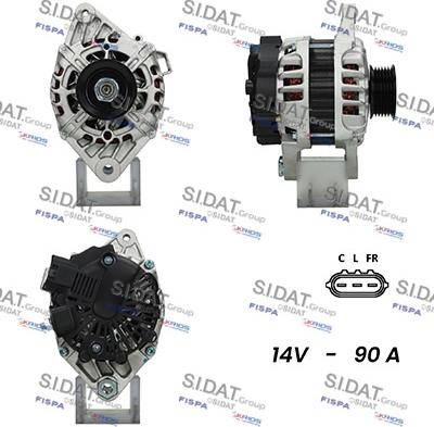 Fispa A12VA0672 - Alternatore www.autoricambi360.it