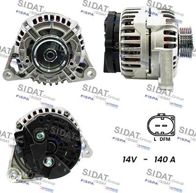 Fispa A12VA0094A2 - Alternatore www.autoricambi360.it