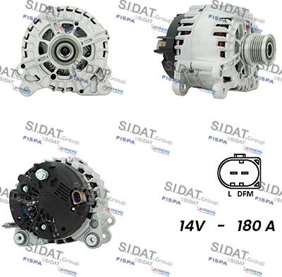 Fispa A12VA0098A2 - Alternatore www.autoricambi360.it