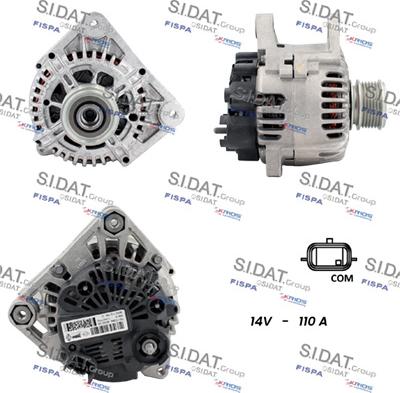 Fispa A12VA0057 - Alternatore www.autoricambi360.it