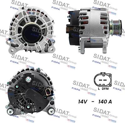Fispa A12VA0005A2 - Alternatore www.autoricambi360.it
