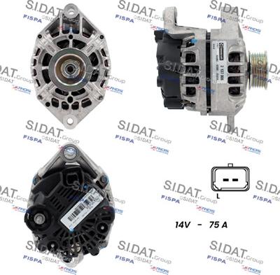 Fispa A12VA0085 - Alternatore www.autoricambi360.it