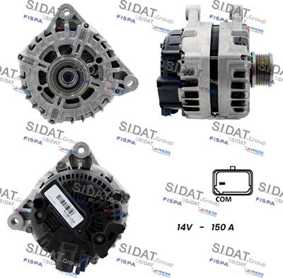 Fispa A12VA0035 - Alternatore www.autoricambi360.it