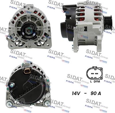 Fispa A12VA0036 - Alternatore www.autoricambi360.it
