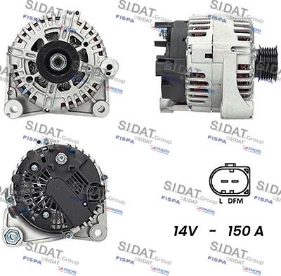 Fispa A12VA0024A2 - Alternatore www.autoricambi360.it