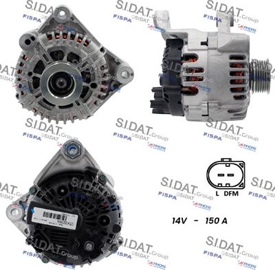 Fispa A12VA0024 - Alternatore www.autoricambi360.it