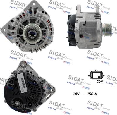 Fispa A12VA0148 - Alternatore www.autoricambi360.it